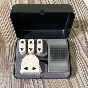 VTG 80s Franzus Foreign Travel Electricity Converter Kit 1700 Watt Capacity EVC1
